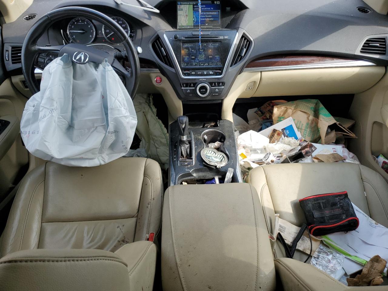 2015 Acura Mdx Technology VIN: 5FRYD4H44FB025188 Lot: 80147715