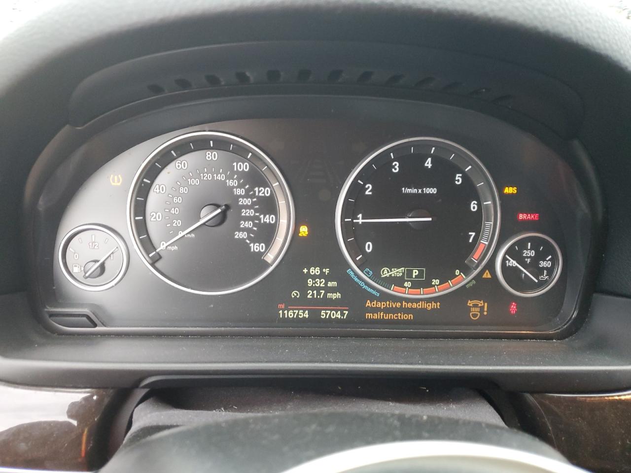 2014 BMW 535 Xi VIN: WBA5B3C5XED292570 Lot: 83808825