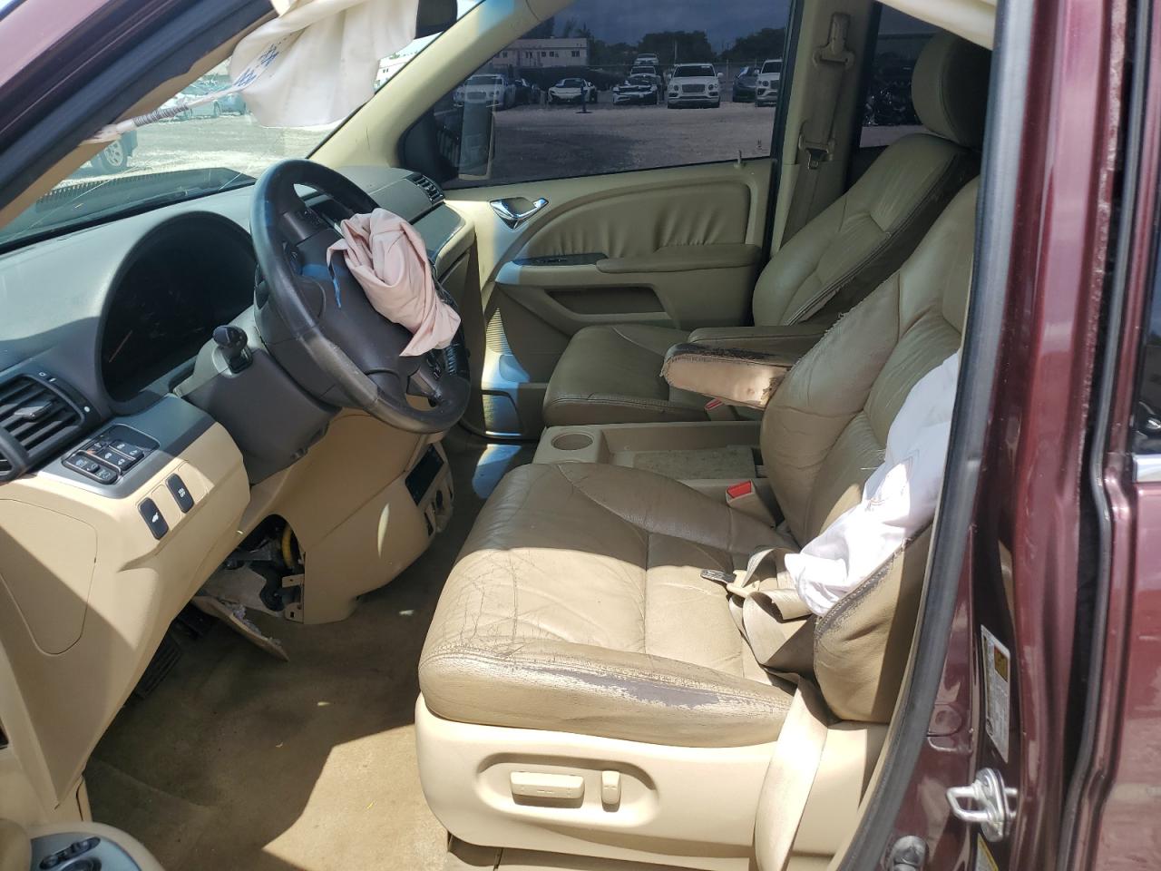 2010 Honda Odyssey Exl VIN: 5FNRL3H79AB081620 Lot: 80613295