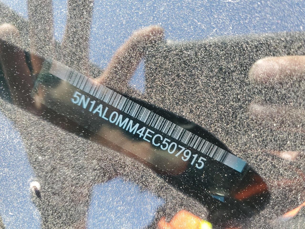 2014 Infiniti Qx60 VIN: 5N1AL0MM4EC507915 Lot: 80648195