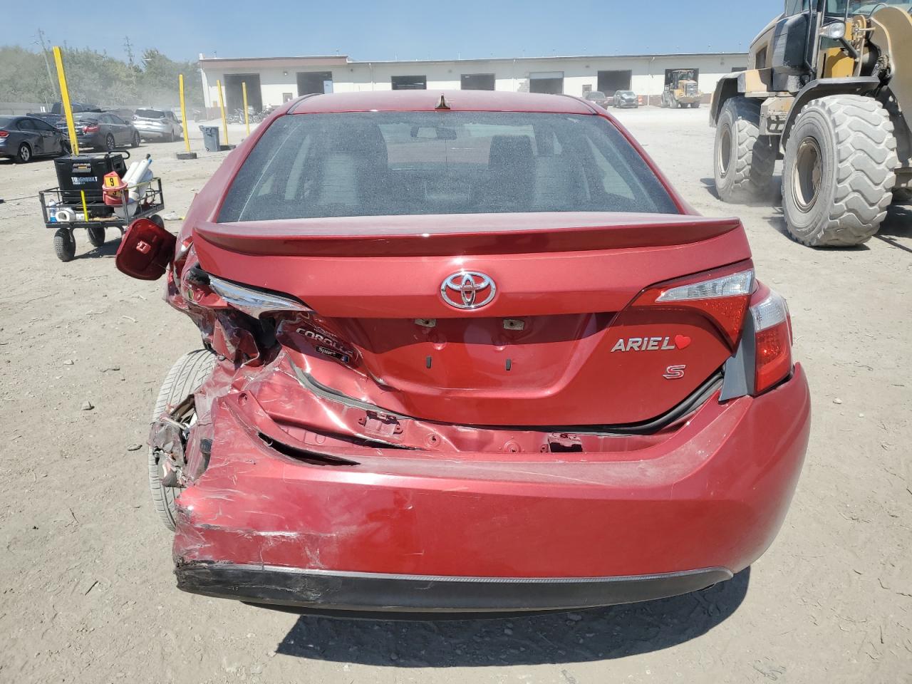 2014 Toyota Corolla L VIN: 5YFBURHE8EP126377 Lot: 80482465