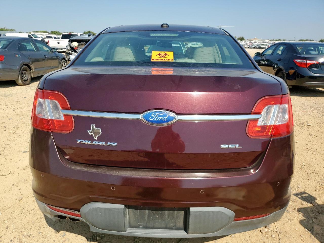 2011 Ford Taurus Sel VIN: 1FAHP2EW5BG176954 Lot: 70831095