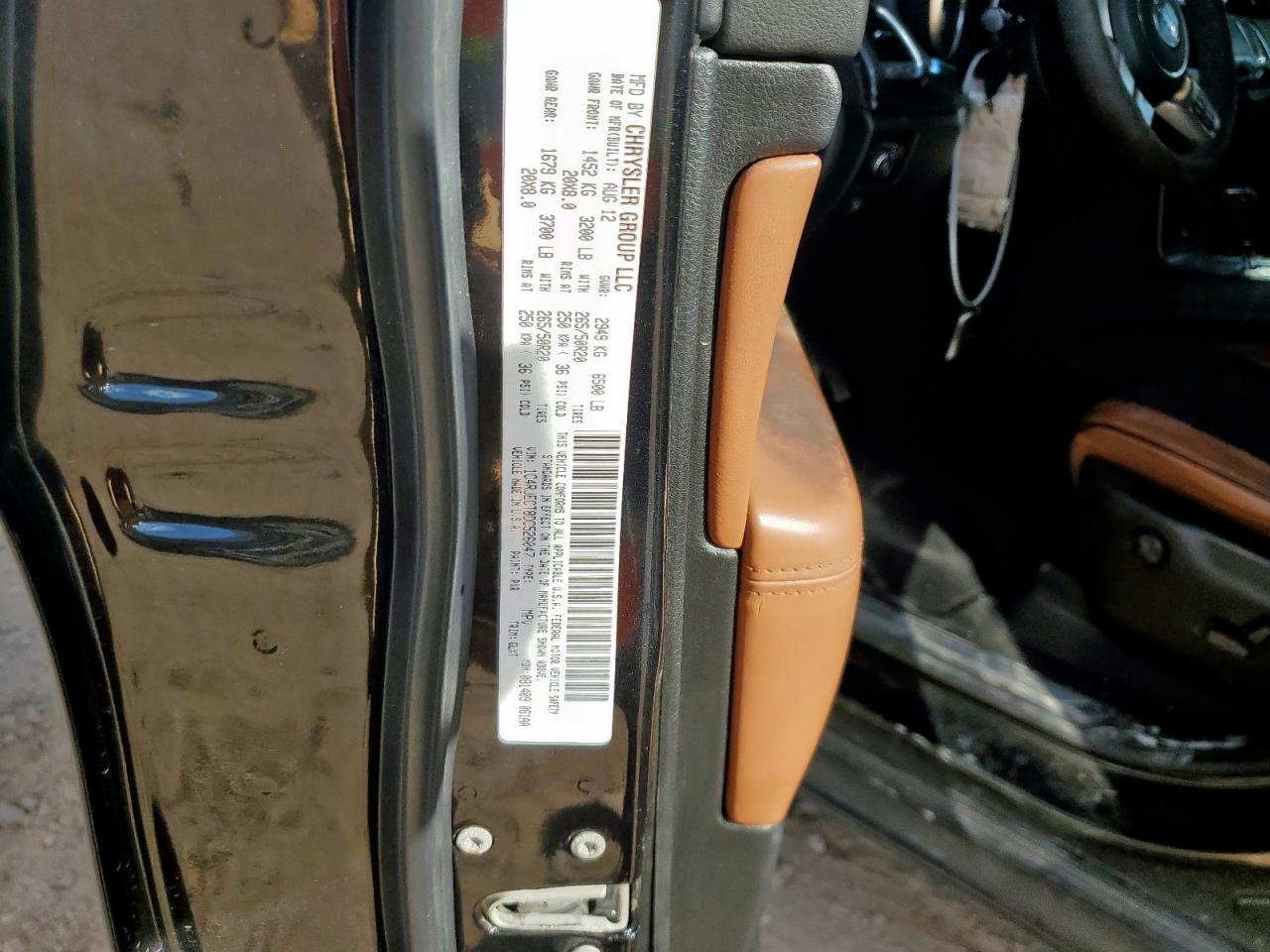 2013 Jeep Grand Cherokee Overland VIN: 1C4RJECT8DC526047 Lot: 81752915