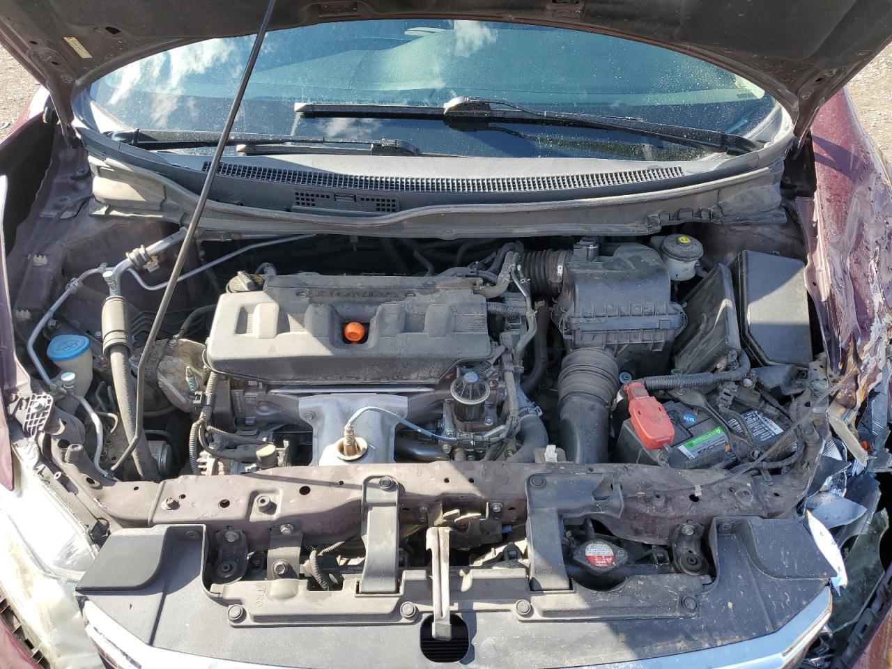 2012 Honda Civic Ex VIN: 2HGFB2F87CH551749 Lot: 81523065