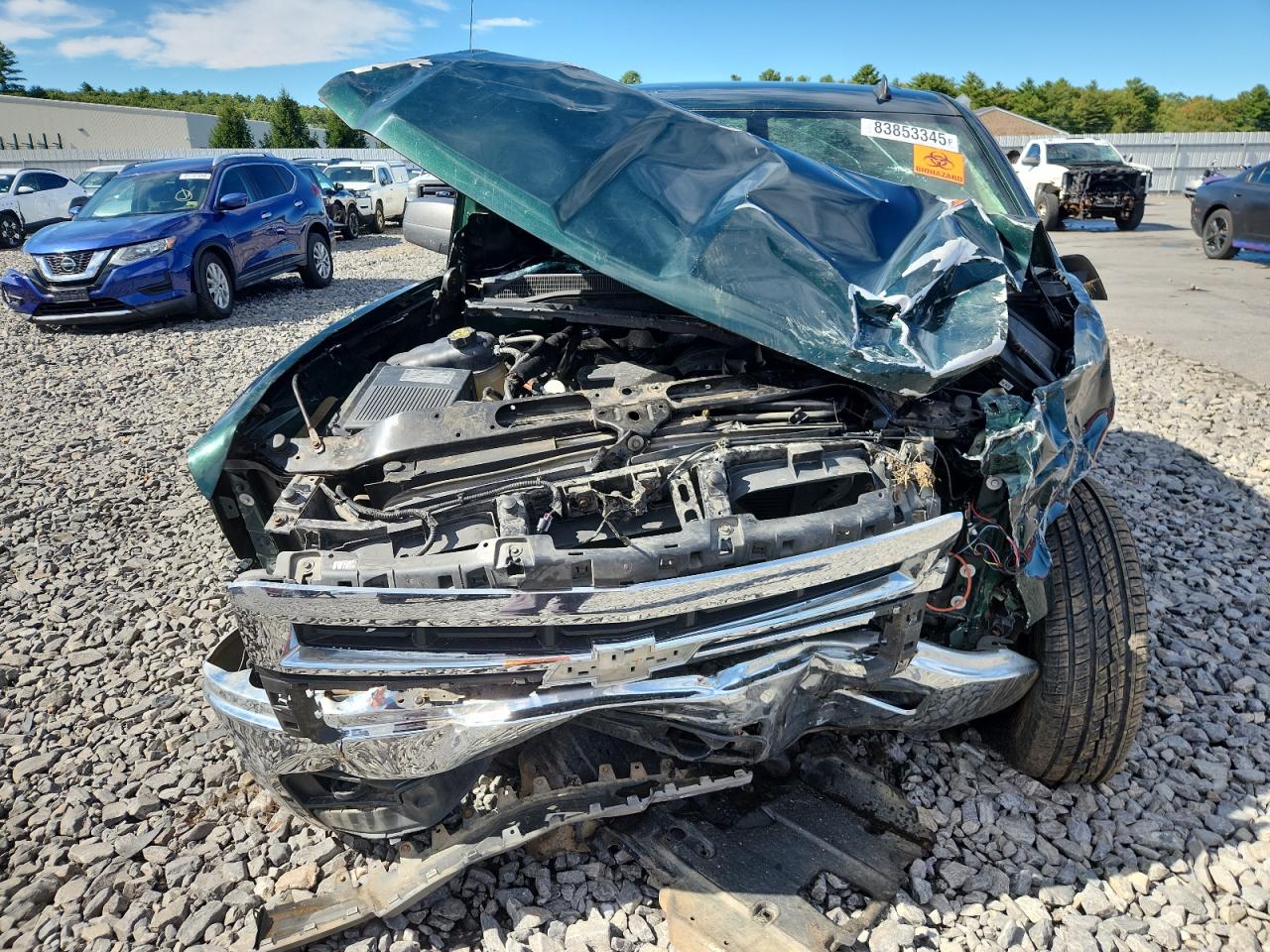 2014 Chevrolet Silverado K1500 Lt VIN: 1GCVKREC4EZ323638 Lot: 83853345