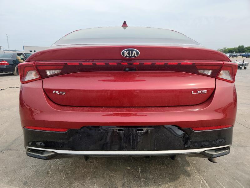  KIA K5 2021 Бордовый