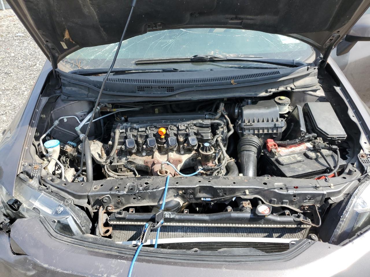 2012 Honda Civic Lx VIN: 19XFB2F50CE343437 Lot: 80808645