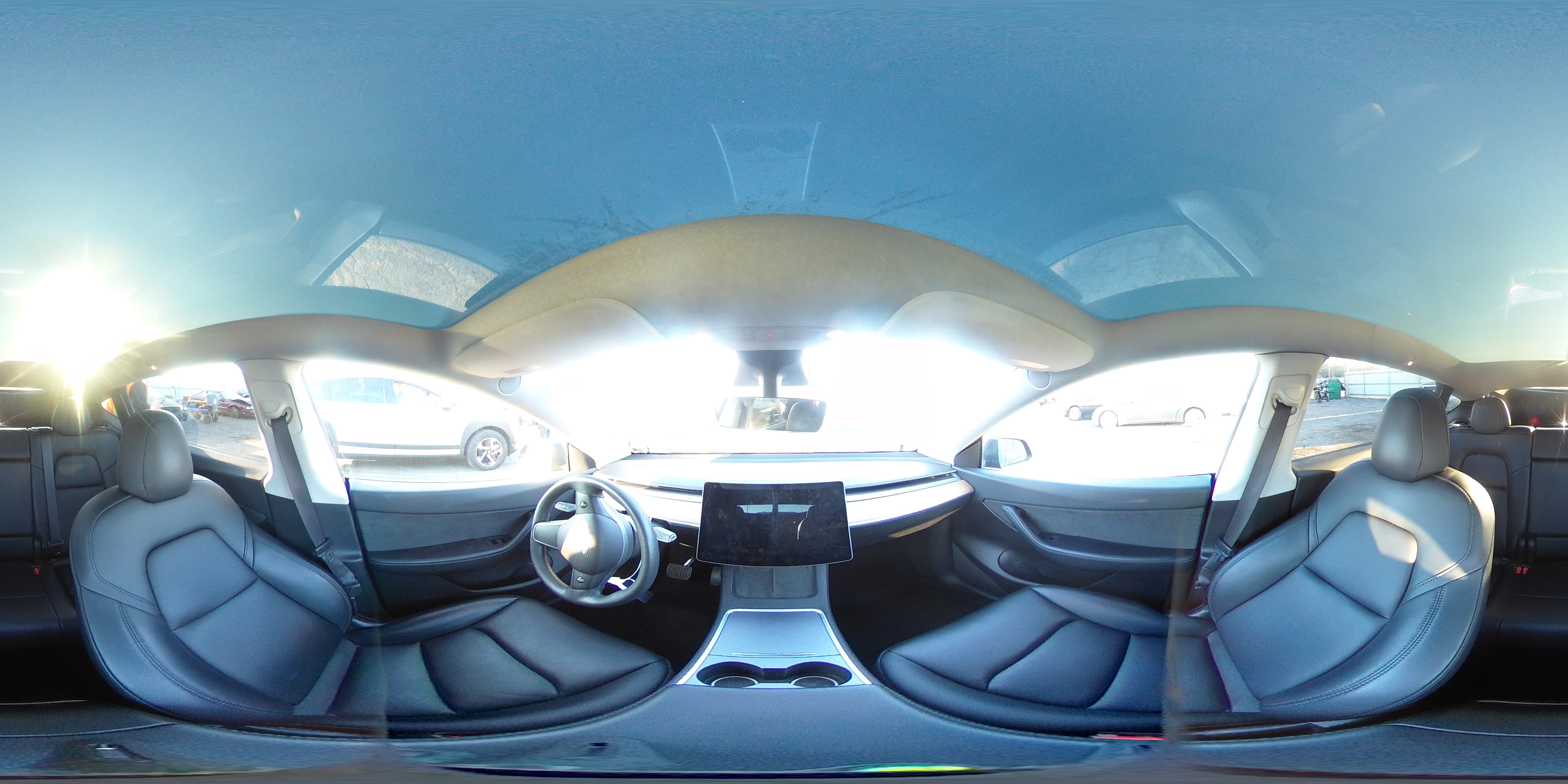 2021 Tesla Model Y VIN: 5YJYGDEE7MF281196 Lot: 80250505