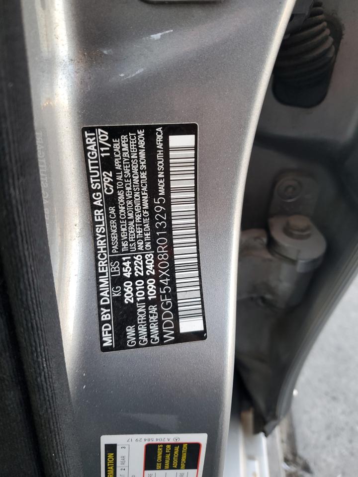 2008 Mercedes-Benz C 300 VIN: WDDGF54X08R013295 Lot: 72026335