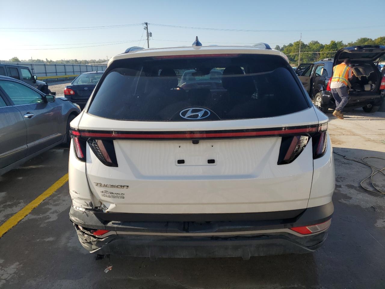 2022 Hyundai Tucson Sel VIN: 5NMJB3AE4NH028465 Lot: 83827725