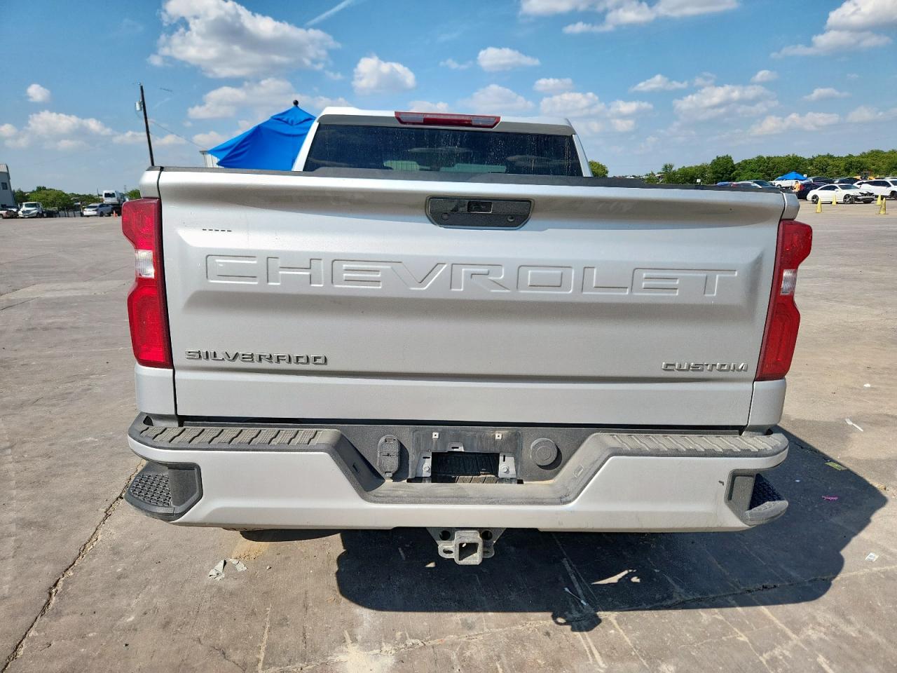 2022 Chevrolet Silverado Ltd C1500 Custom VIN: 1GCPWBEK7NZ230995 Lot: 80753555