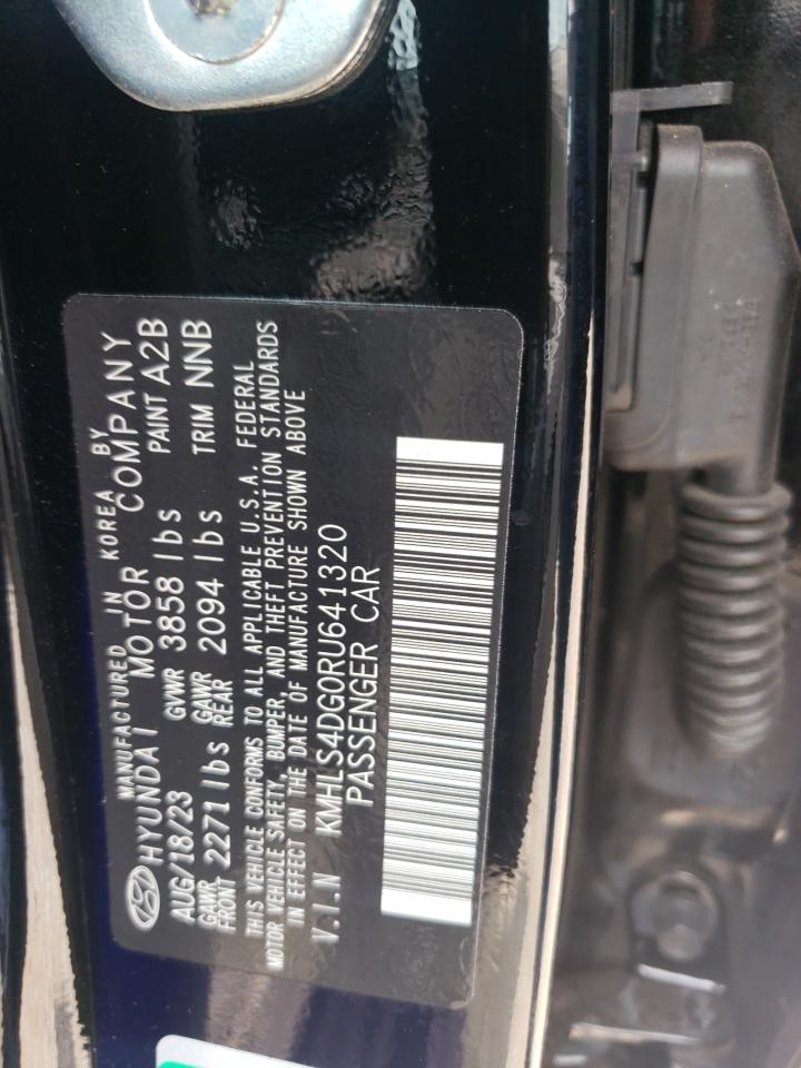 2024 Hyundai Elantra Sel VIN: KMHLS4DG0RU641320 Lot: 81651935