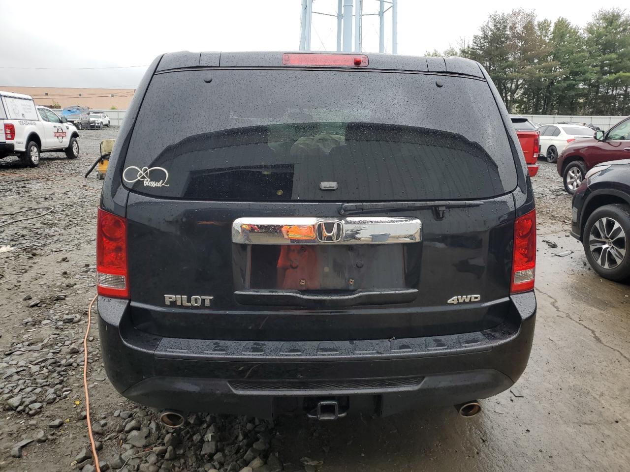 2012 Honda Pilot Ex VIN: 5FNYF4H44CB072437 Lot: 83838095