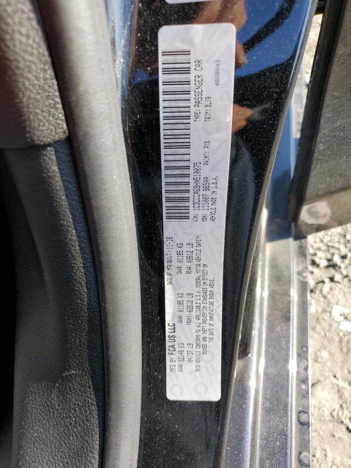 2017 Chrysler 200 Limited VIN: 1C3CCCAG9HN510075 Lot: 80210635