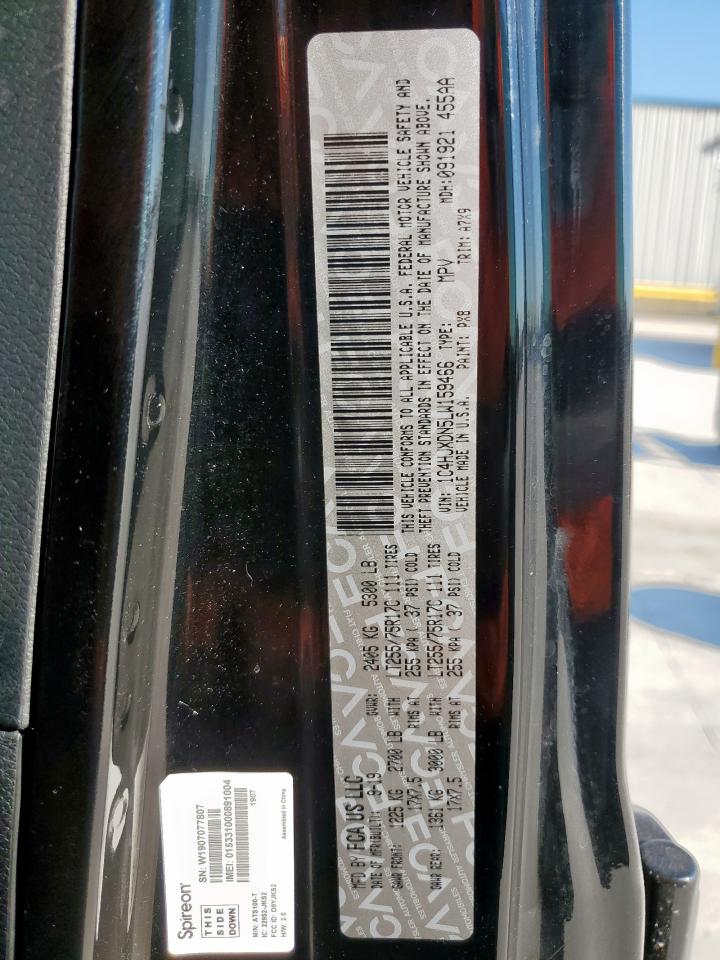 2020 Jeep Wrangler Unlimited Sport VIN: 1C4HJXDN5LW159466 Lot: 81921885