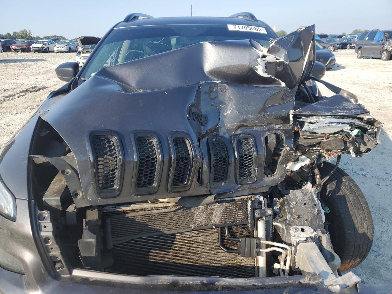 2017 Jeep Cherokee Sport VIN: 1C4PJLAB9HW607245 Lot: 71705865