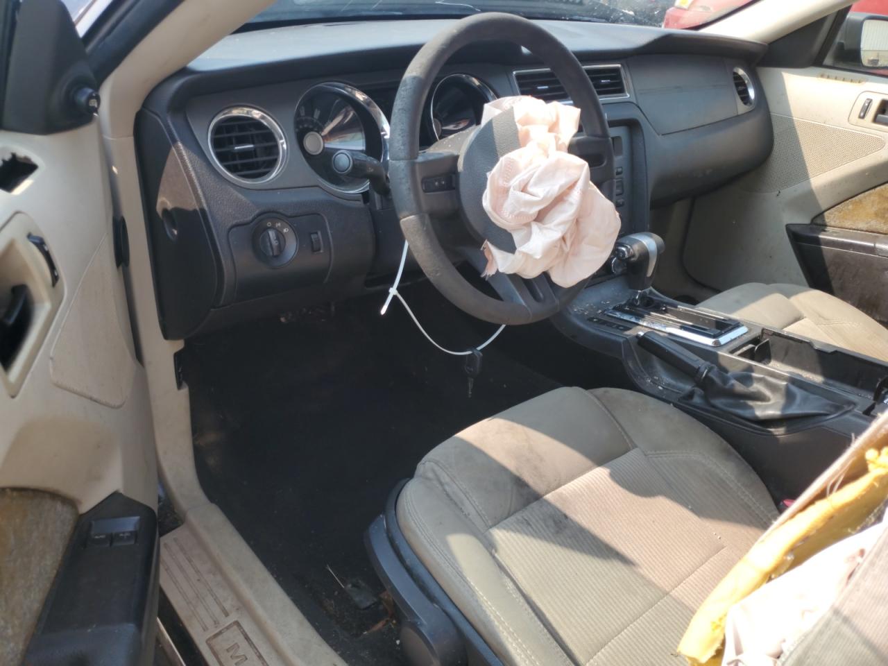 2010 Ford Mustang VIN: 1ZVBP8AN0A5153928 Lot: 71703605