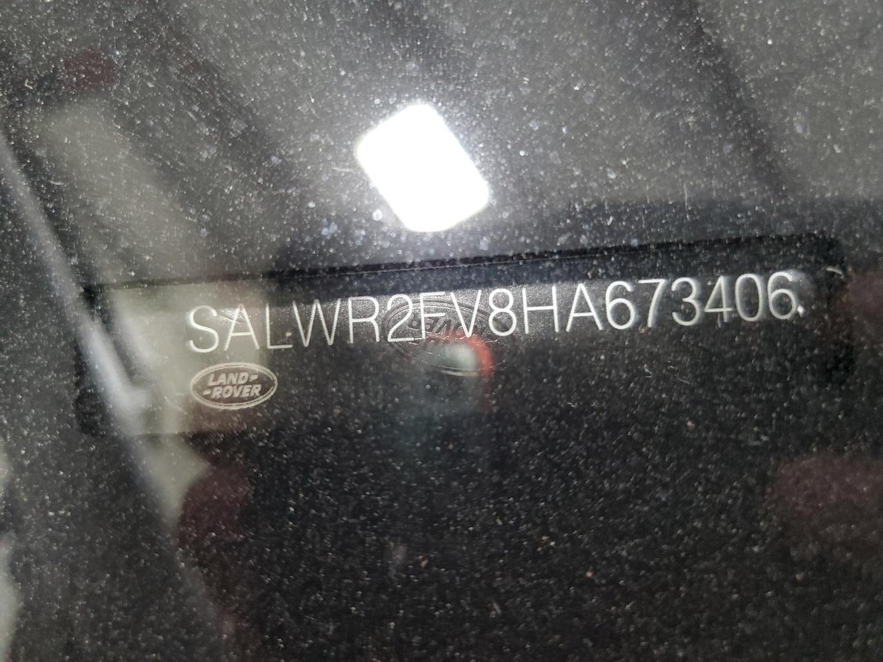 2017 Land Rover Range Rover Sport Hse VIN: SALWR2FV8HA673406 Lot: 80081165