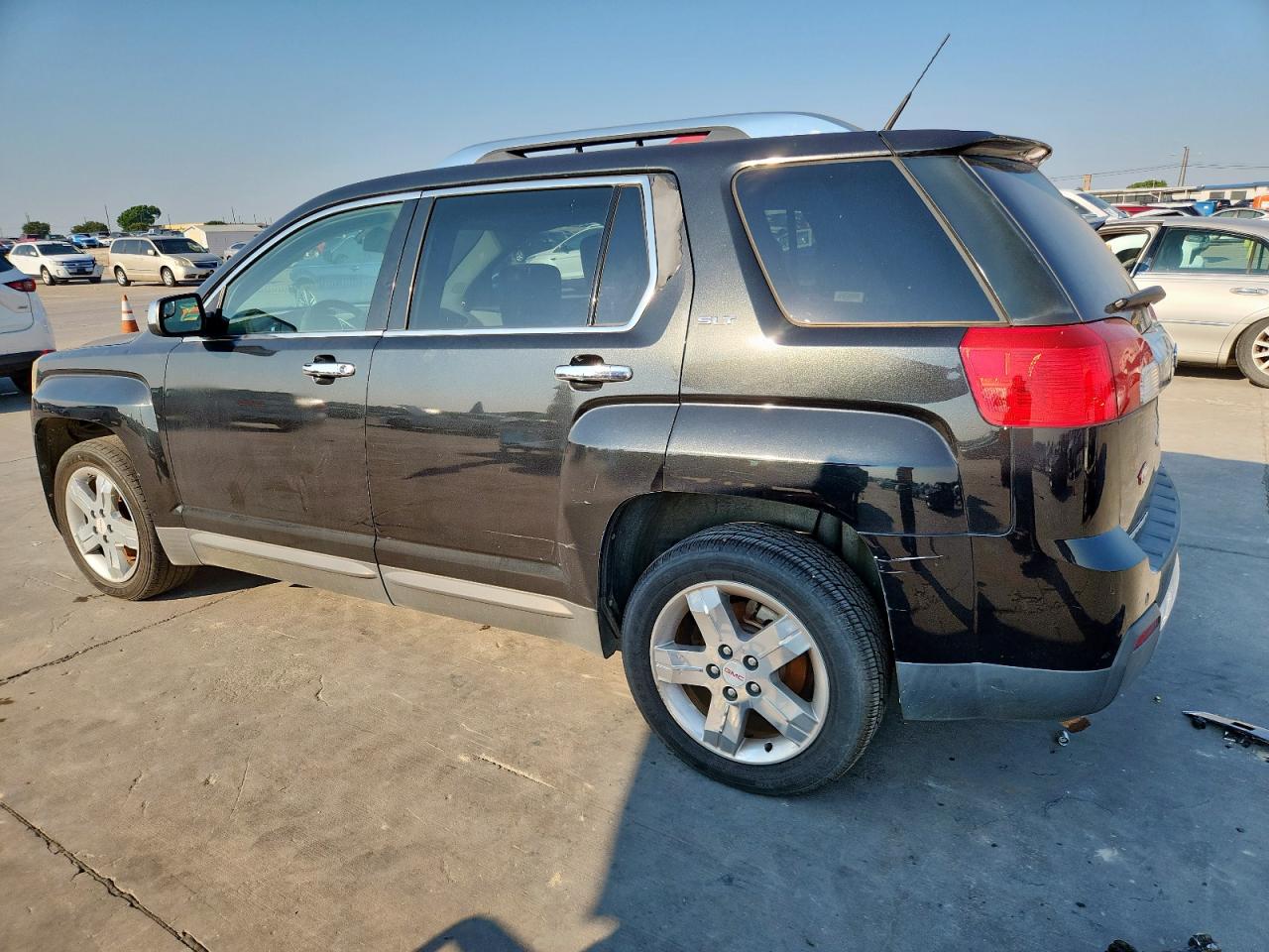 2012 GMC Terrain Slt black suv flexible 2GKALWEK3C6100909 photo #3