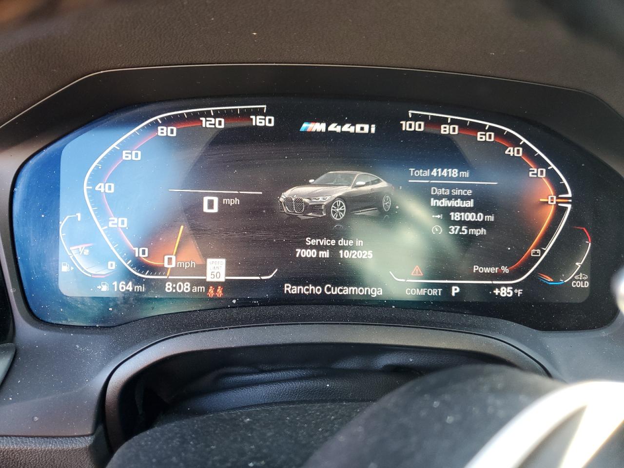 2021 BMW M440Xi VIN: WBA13AR05MCF87613 Lot: 71849675