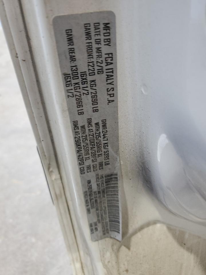 2018 Ram Promaster City VIN: ZFBERFAB4J6J20366 Lot: 80343515