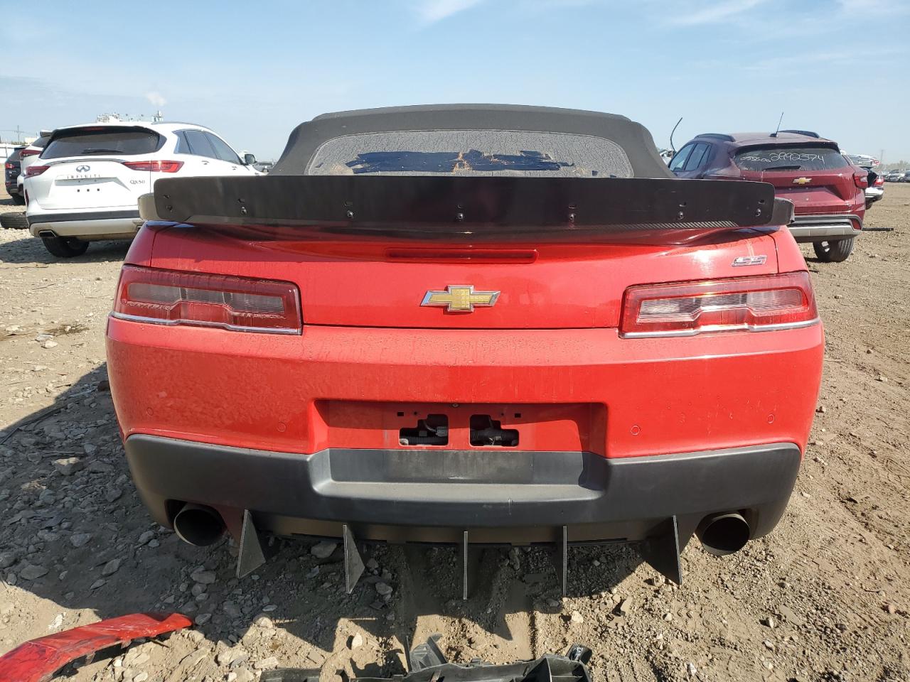 2014 Chevrolet Camaro 2Ss VIN: 2G1FK3DJ9E9284114 Lot: 80591565