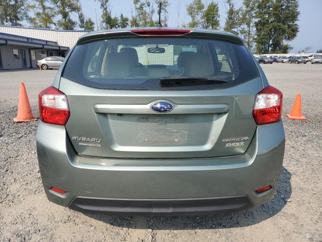  SUBARU IMPREZA 2016 Зеленый