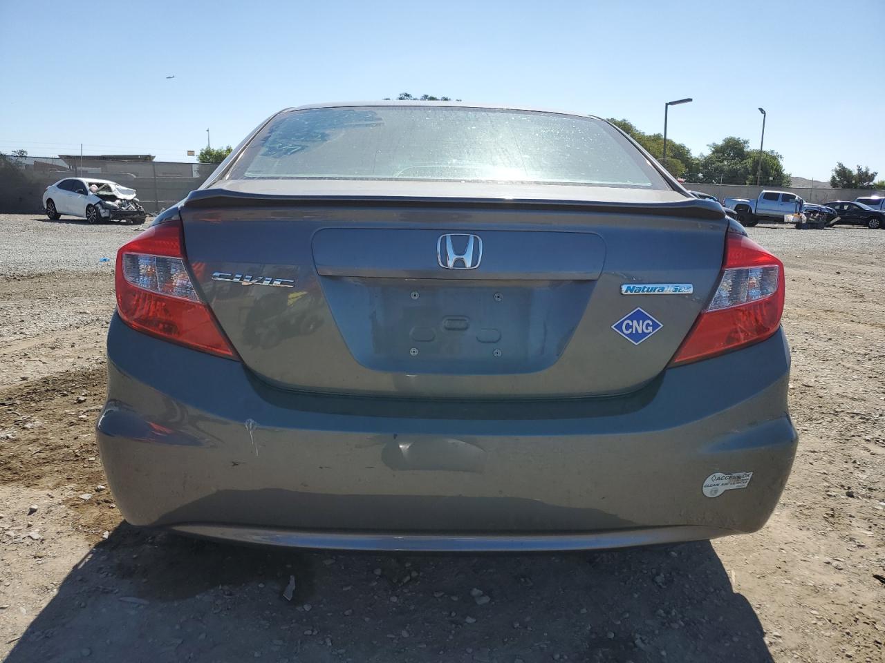2012 Honda Civic Natural Gas VIN: 19XFB5F55CE003329 Lot: 80022585
