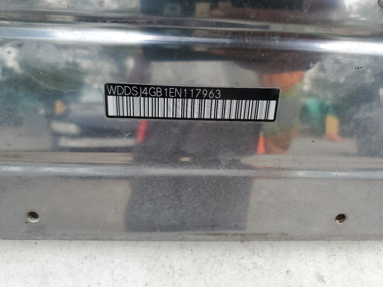 2014 Mercedes-Benz Cla 250 4Matic VIN: WDDSJ4GB1EN117963 Lot: 81442155