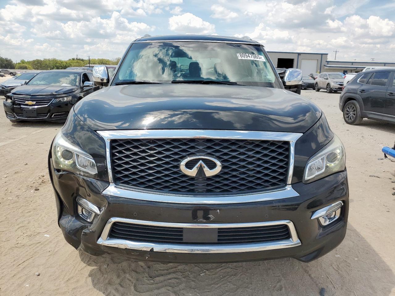 2016 Infiniti Qx80 VIN: JN8AZ2ND6G9801155 Lot: 80947065