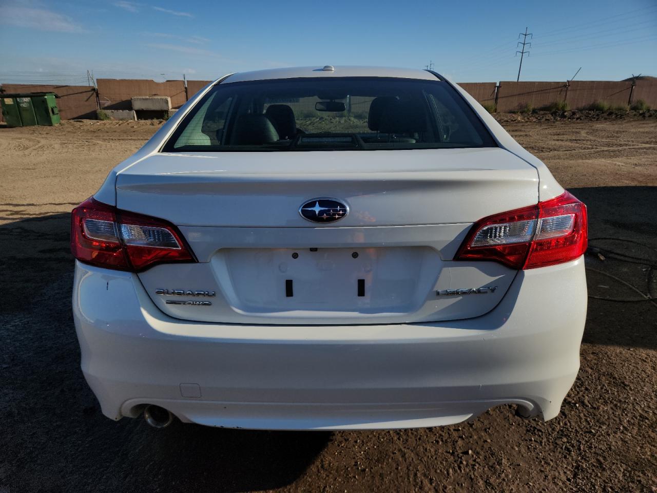 2015 Subaru Legacy 2.5I Limited VIN: 4S3BNBL60F3057764 Lot: 72097985