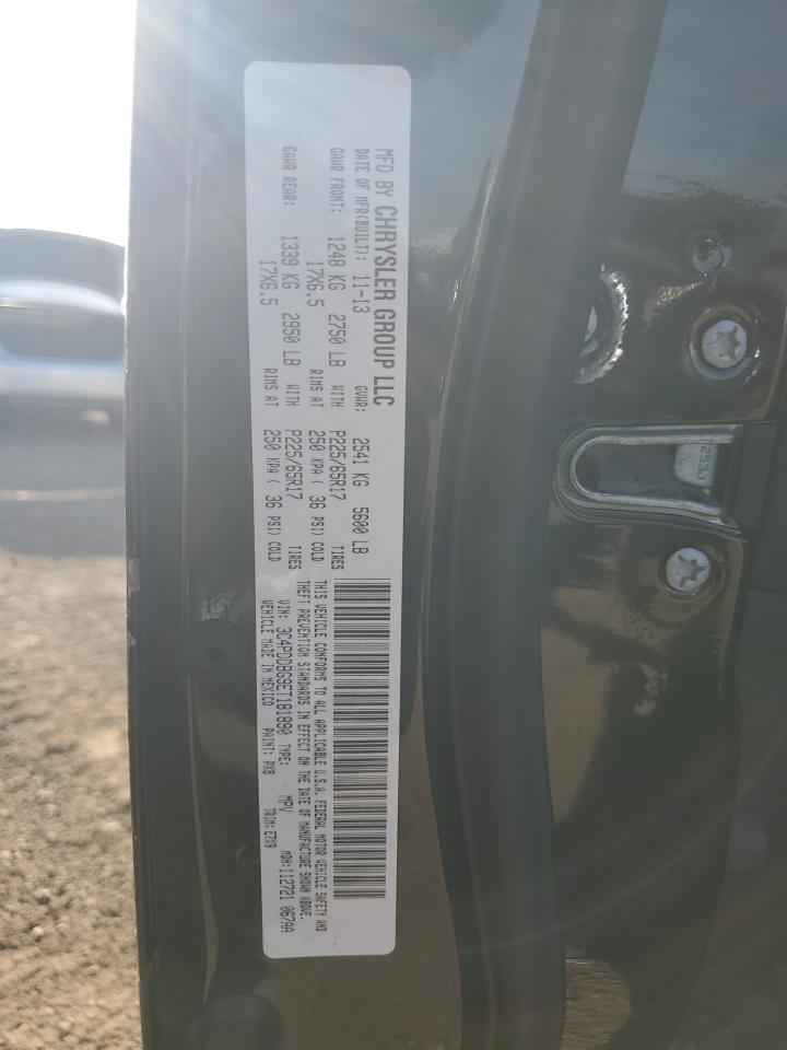2014 Dodge Journey Sxt VIN: 3C4PDDBG9ET181890 Lot: 80855335