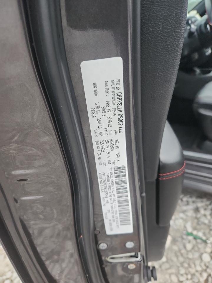 2014 Dodge Durango R/T VIN: 1C4SDHCT0EC975248 Lot: 84456665