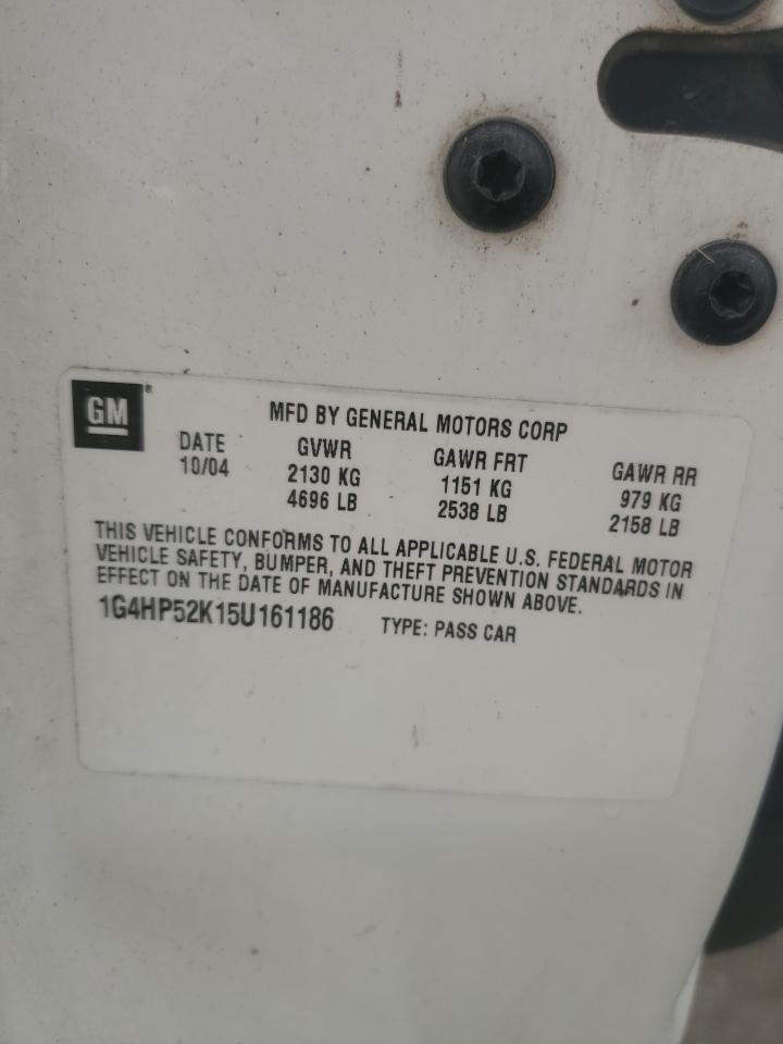 2005 Buick Lesabre Custom VIN: 1G4HP52K15U161186 Lot: 81703755