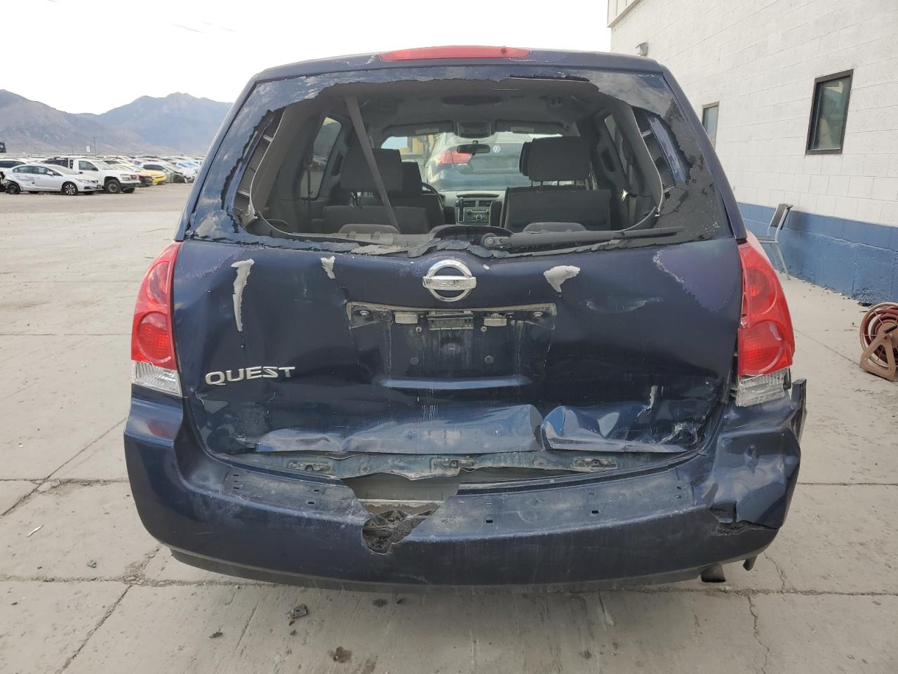 2007 Nissan Quest S VIN: 5N1BV28U57N105588 Lot: 84267035