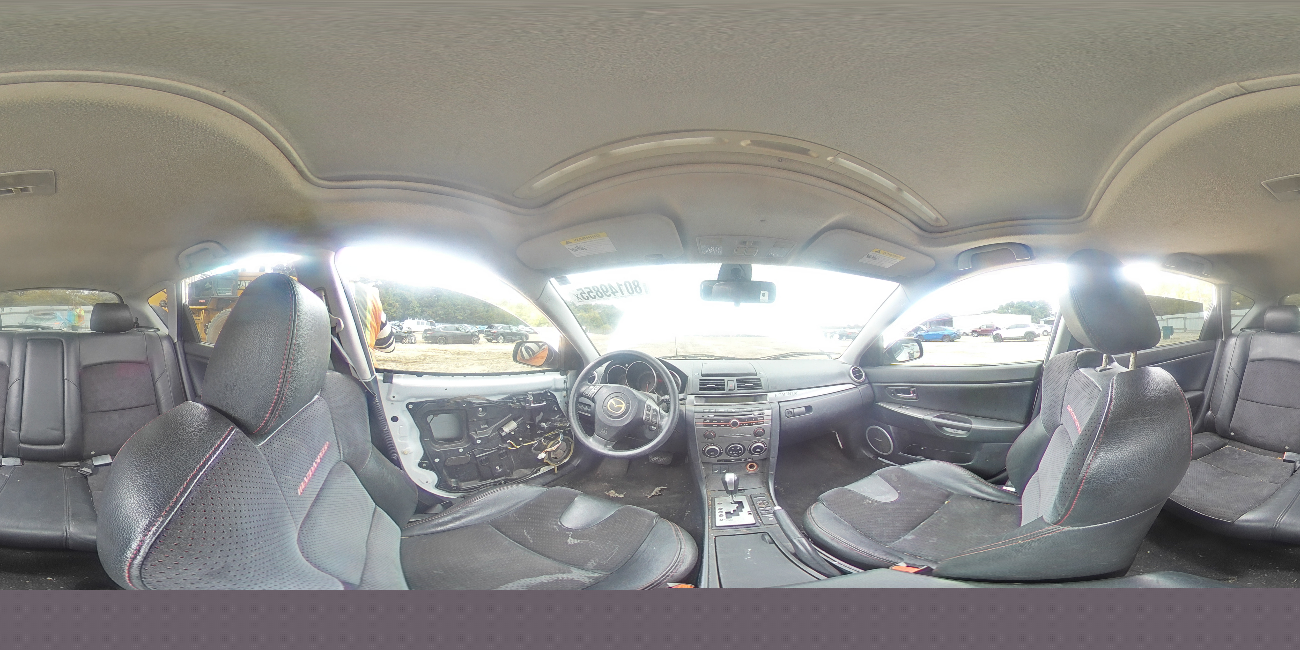 2007 Mazda 3 Hatchback VIN: JM1BK343671606710 Lot: 80149855
