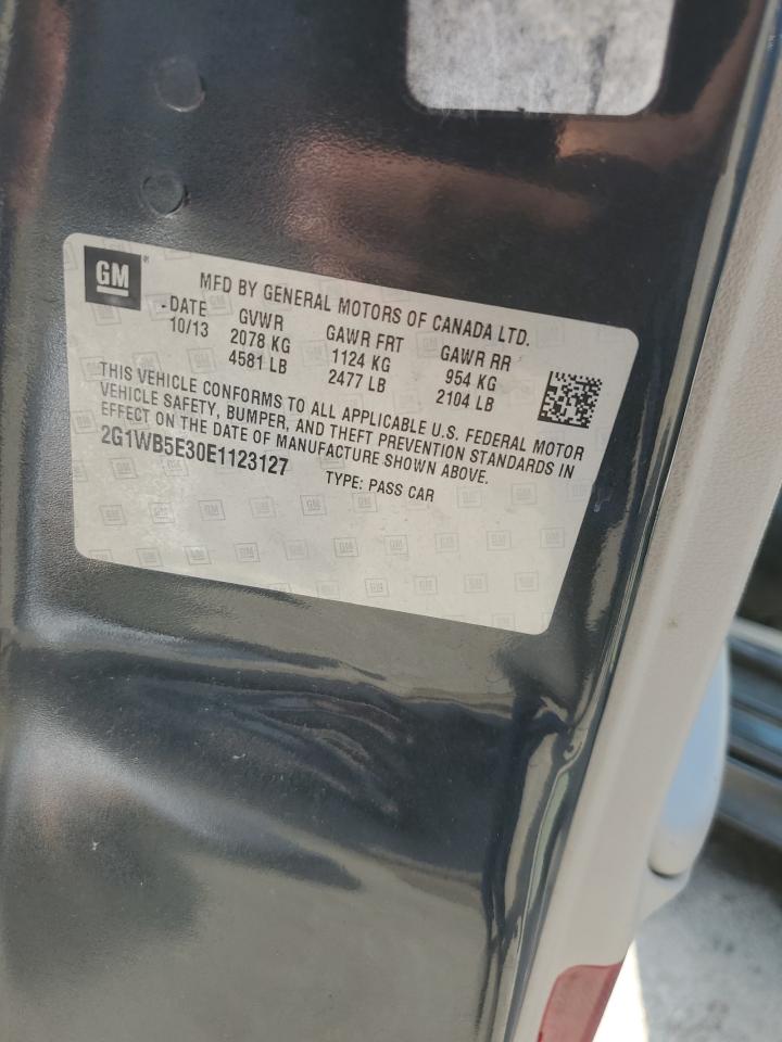 2014 Chevrolet Impala Limited Lt VIN: 2G1WB5E30E1123127 Lot: 80738445