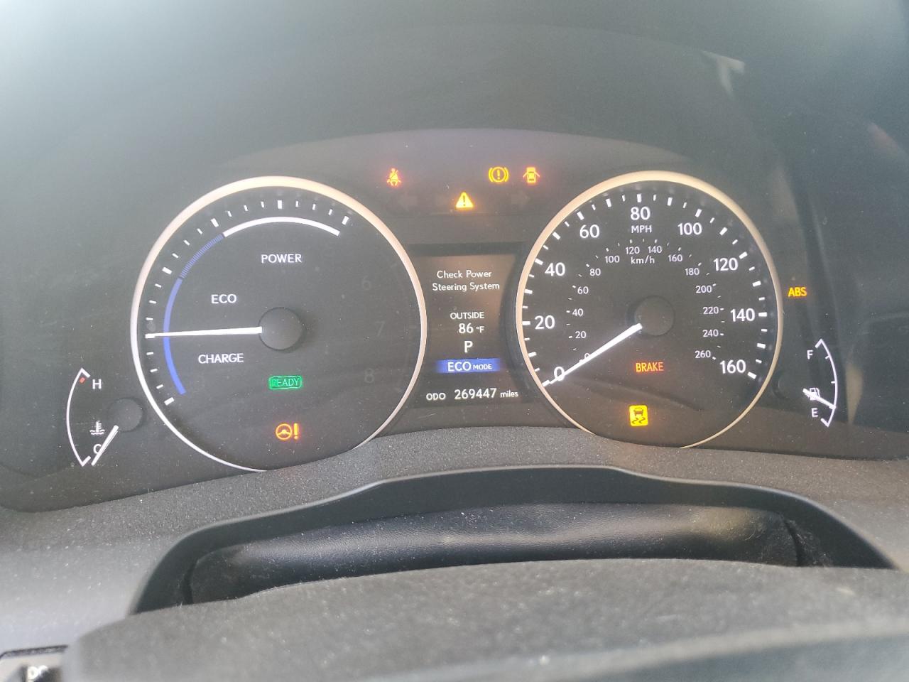 2013 Lexus Es 300H VIN: JTHBW1GG7D2011313 Lot: 80363895