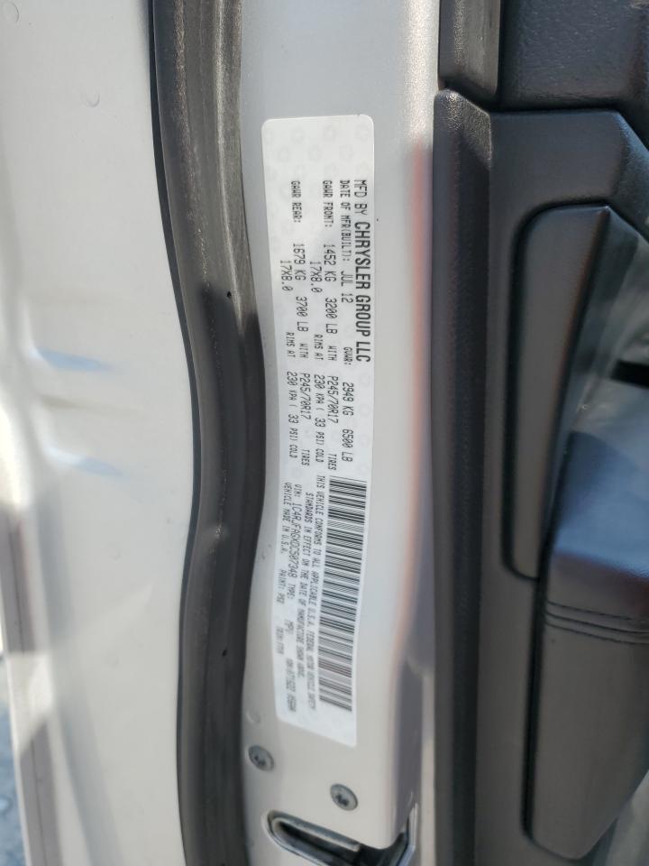 2013 Jeep Grand Cherokee Laredo VIN: 1C4RJFAGXDC507348 Lot: 80883005