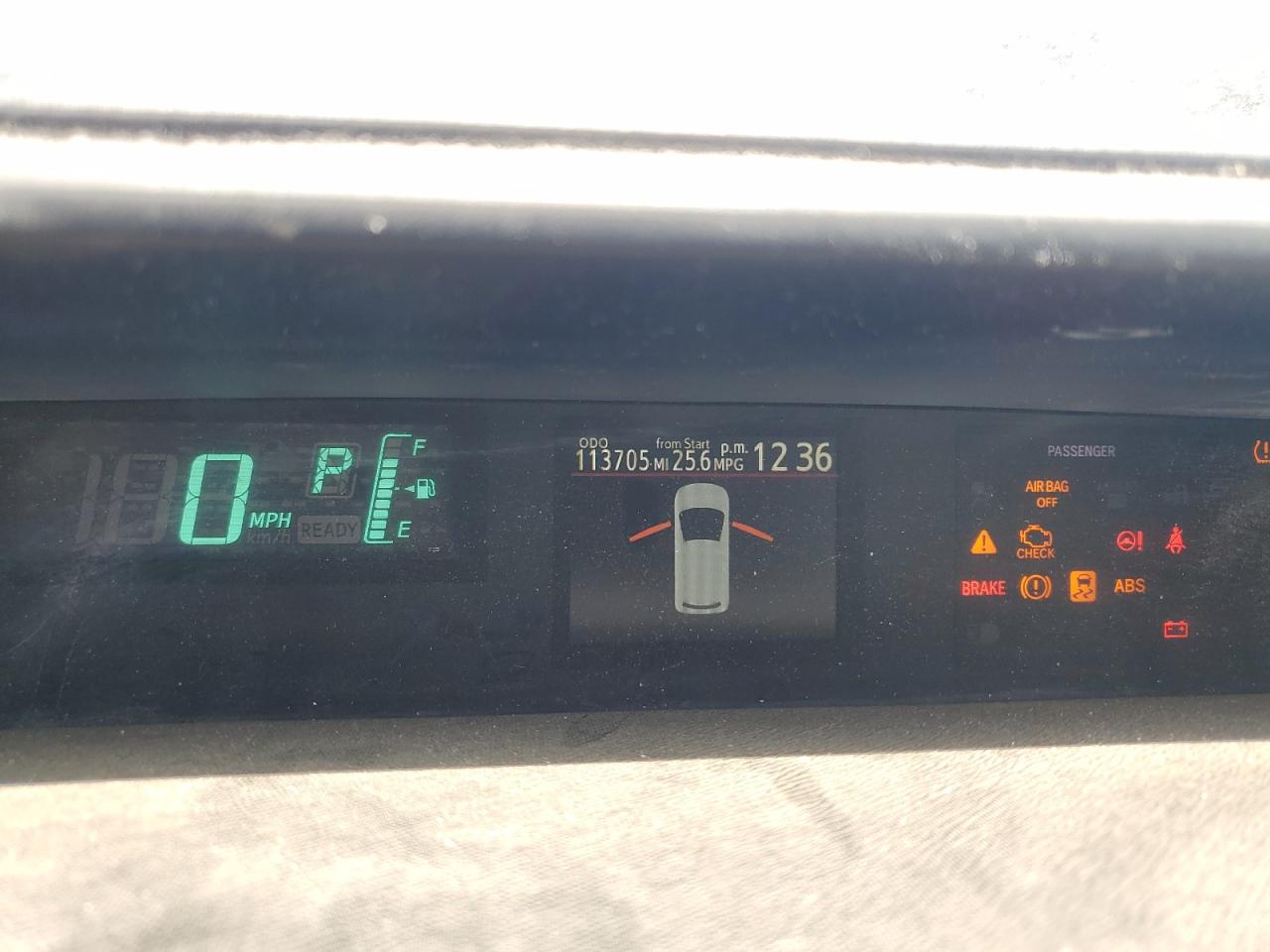 2012 Toyota Prius C VIN: JTDKDTB30C1002576 Lot: 70869035