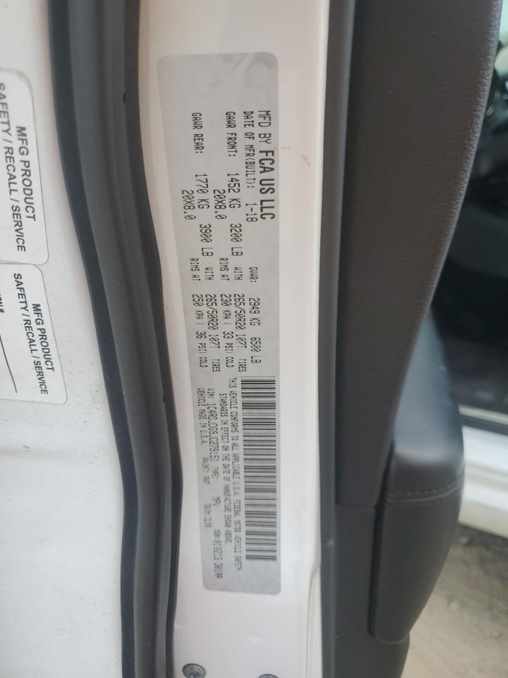 2018 Dodge Durango Gt VIN: 1C4RDJDG9JC279151 Lot: 81626165