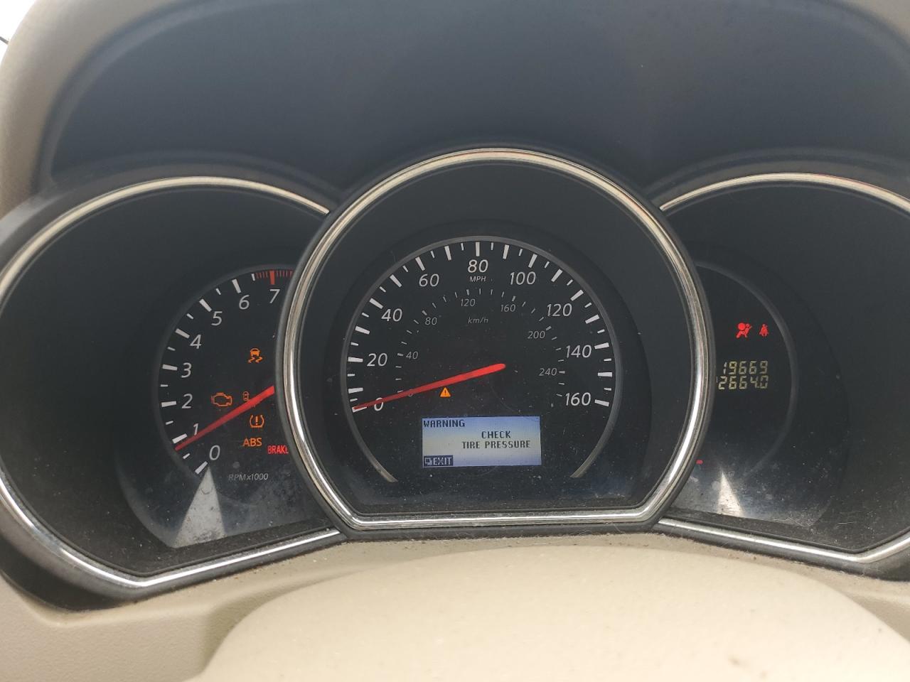 2013 Nissan Murano S VIN: JN8AZ1MU1DW203595 Lot: 70808385