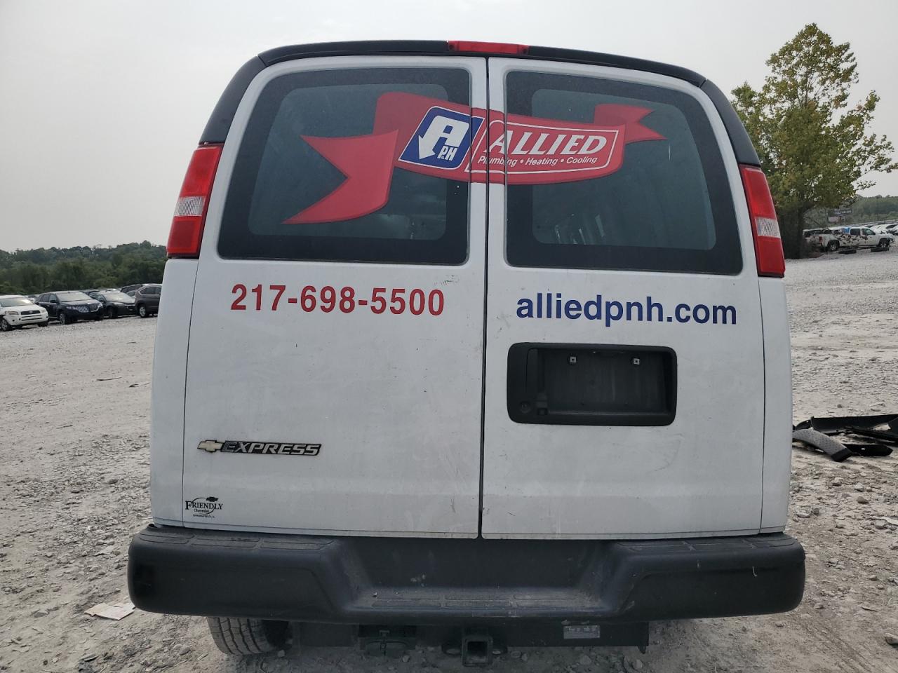 2022 Chevrolet Express G2500 VIN: 1GCWGAFP8N1271101 Lot: 71620035