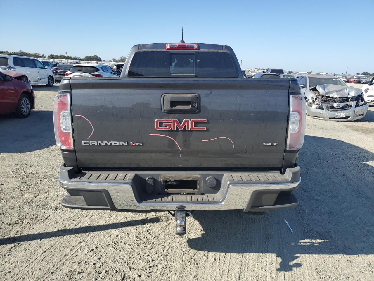 2017 GMC Canyon Slt VIN: 1GTG6DEN6H1298598 Lot: 80684315