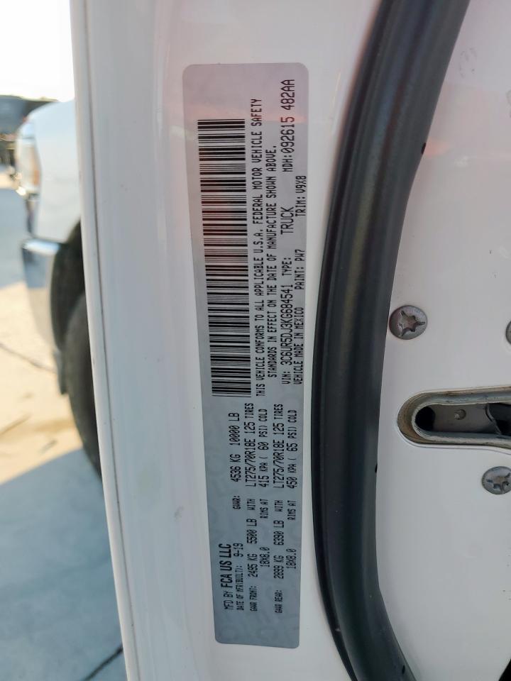 2019 Ram 2500 Big Horn VIN: 3C6UR5DJ3KG684541 Lot: 81928135