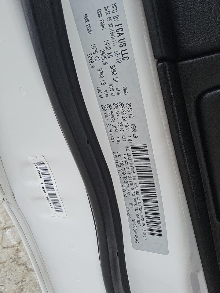 2019 Jeep Grand Cherokee Limited VIN: 1C4RJFBG6KC628857 Lot: 82140925
