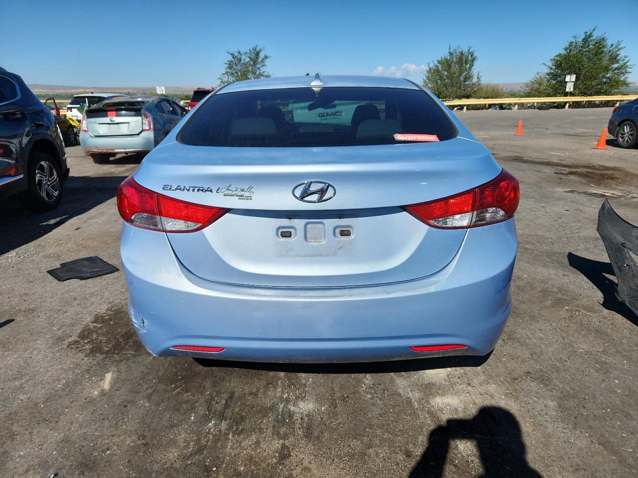 2013 Hyundai Elantra Gls VIN: KMHDH4AE7DU671140 Lot: 81064745