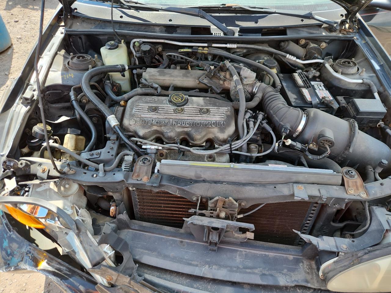 1998 Ford Escort Lx VIN: 1FAFP10P0WW232599 Lot: 80157755