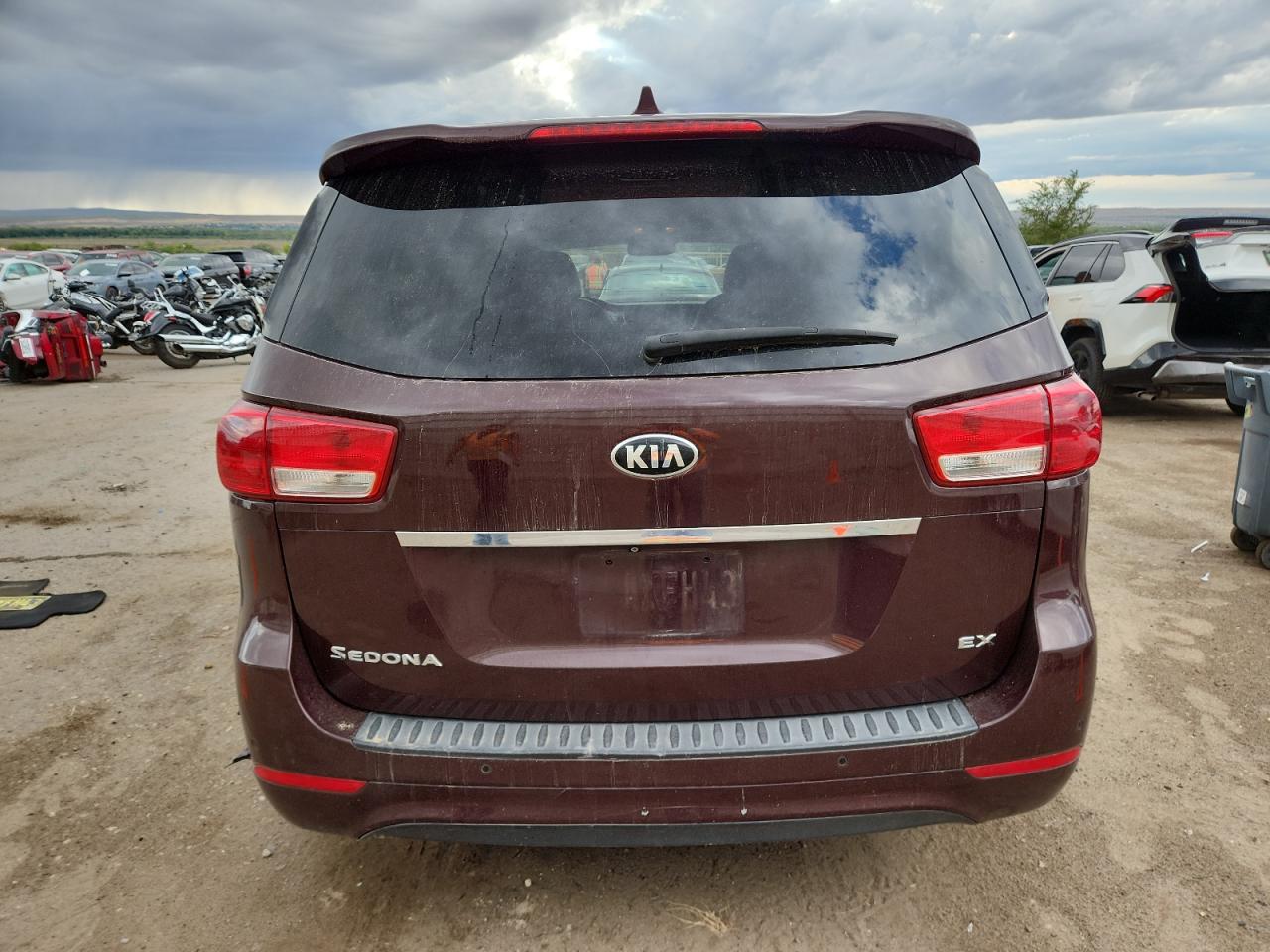 2015 Kia Sedona Ex VIN: KNDMC5C1XF6026220 Lot: 85727325