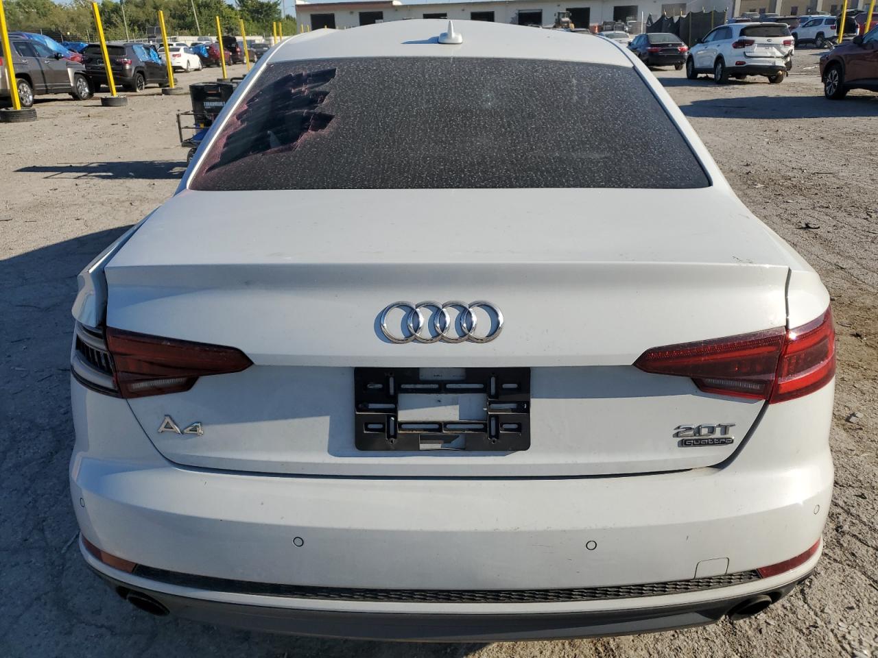 2018 Audi A4 Premium Plus VIN: WAUENAF4XJN019941 Lot: 70866825